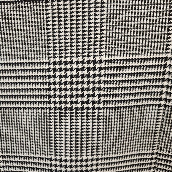Rachel Zoe Houndstooth Mini Pencil Skirt Women’s Size 4 Black/White Preppy Work - Picture 4 of 10